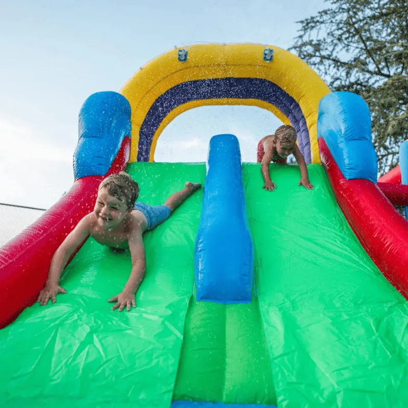 Royal Wave Bounce House 1 with Inflatable Water Slides