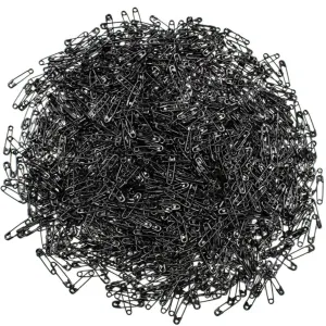 Safety Pins For All Applications  - Black