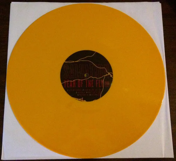 Salvation - Year Of The Fly Yellow/Gold Color Vinyl LP Record