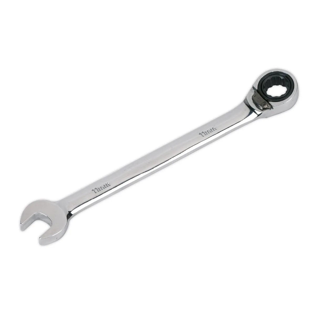 Sealey Premier Reversible Ratchet Combination Spanner 11mm