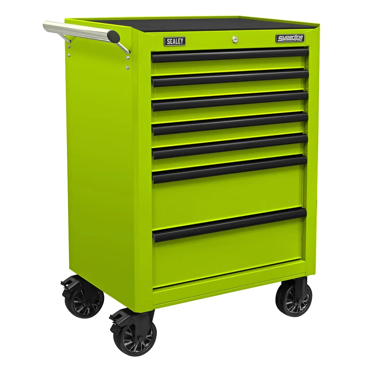 Sealey Superline Pro Superline PRO® Tool Chest Combination 14 Drawer with 446pc Tool Kit - Green