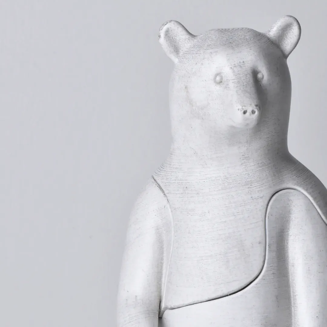 Small White Bear 3D Puzzle