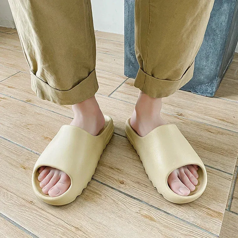 Soft Thick Soled Slippers - Women's Fashion Slippers, Home Sandals, Women's Beach Shoes