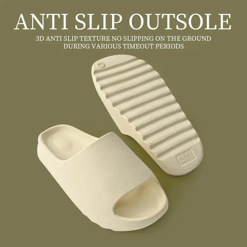 Soft Thick Soled Slippers - Women's Fashion Slippers, Home Sandals, Women's Beach Shoes