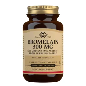 Solgar Bromelain 300mg Vegetable 60 Capsule