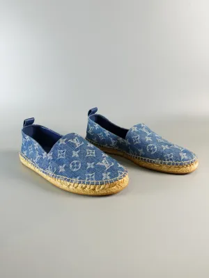 Starboard Denim Espadrille Slip On Shoes Size 40 (26cm)