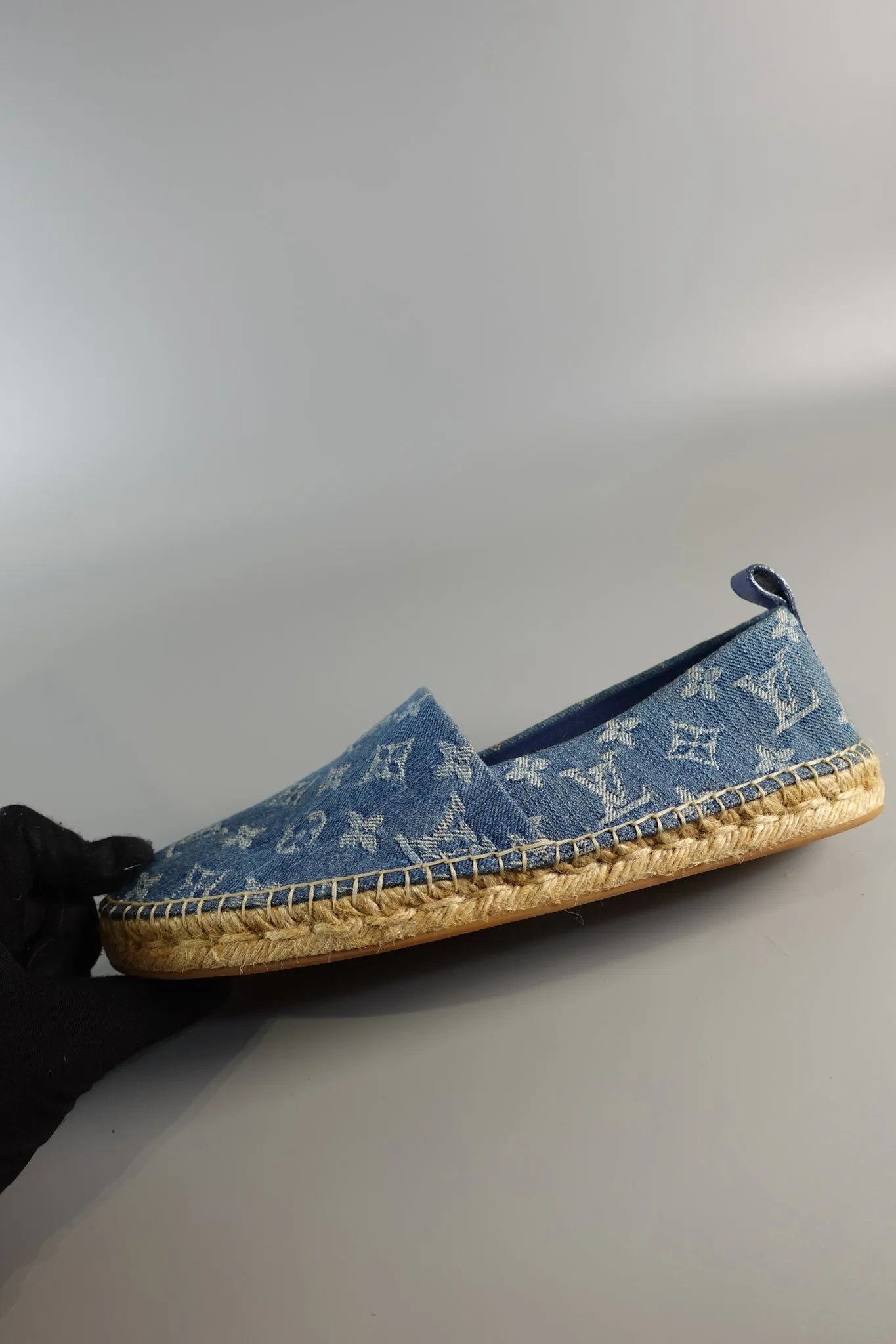 Starboard Denim Espadrille Slip On Shoes Size 40 (26cm)