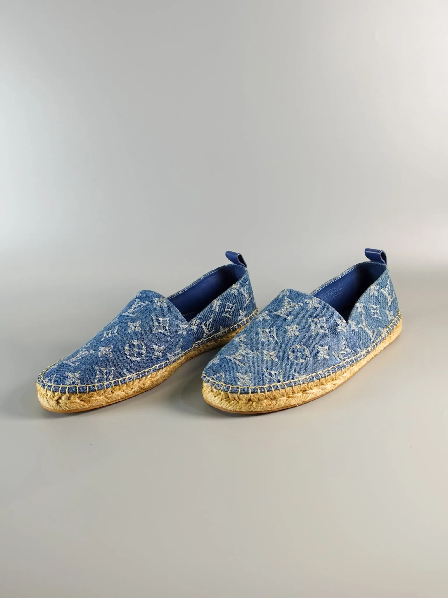 Starboard Denim Espadrille Slip On Shoes Size 40 (26cm)
