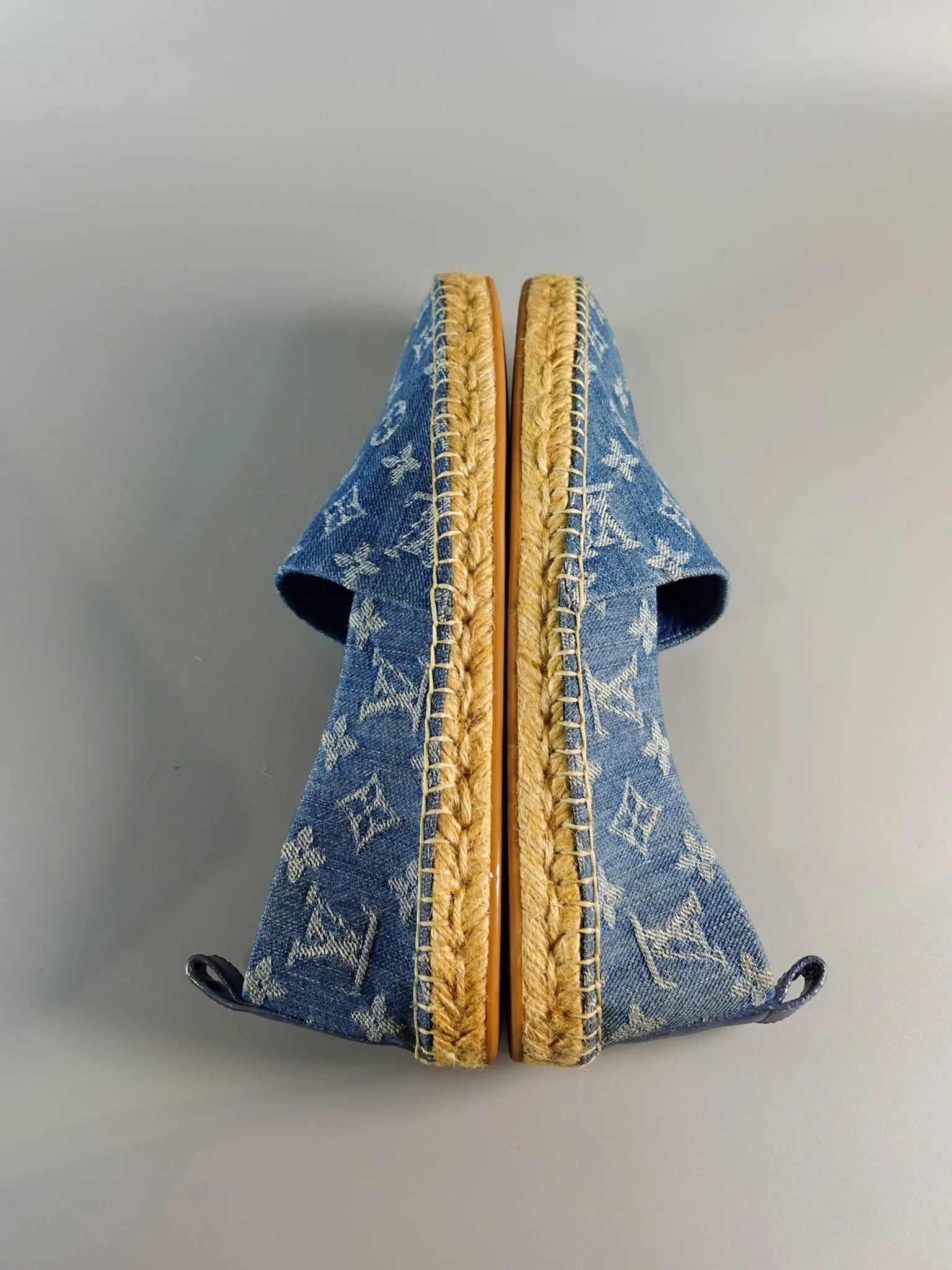 Starboard Denim Espadrille Slip On Shoes Size 40 (26cm)