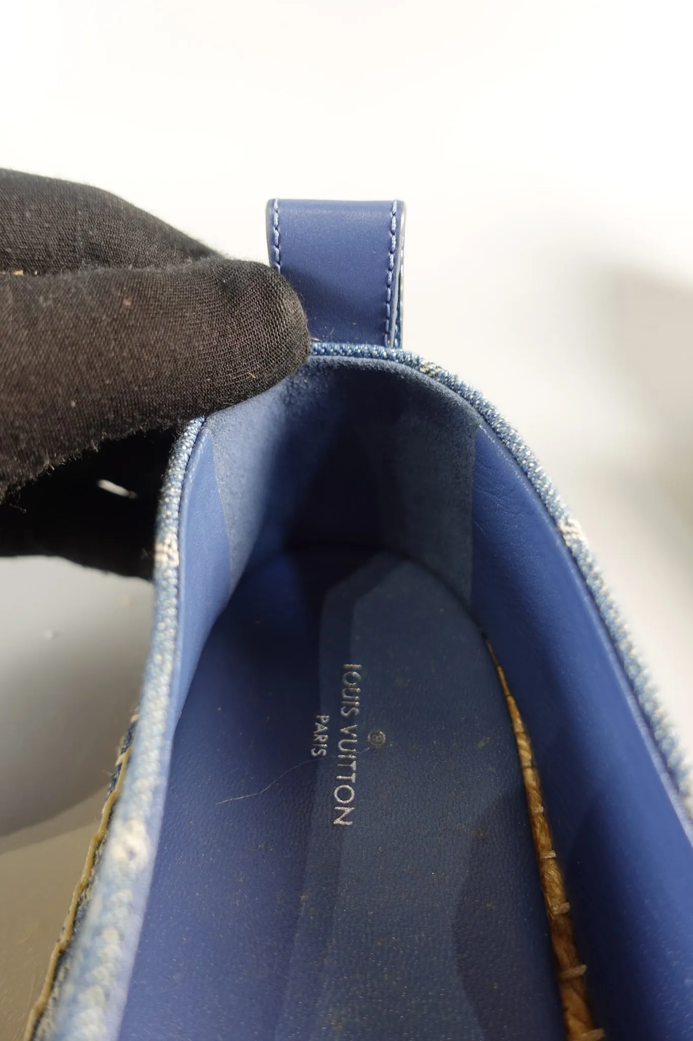Starboard Denim Espadrille Slip On Shoes Size 40 (26cm)