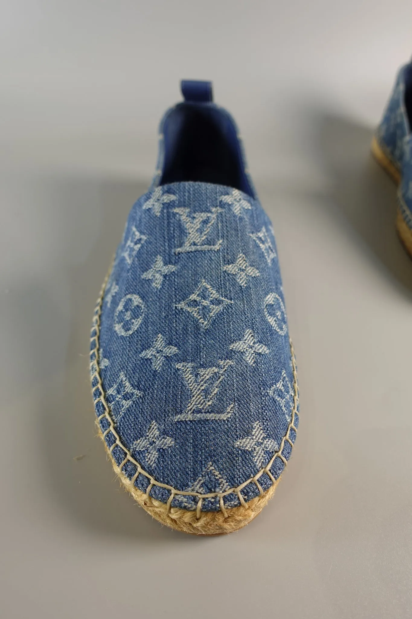 Starboard Denim Espadrille Slip On Shoes Size 40 (26cm)