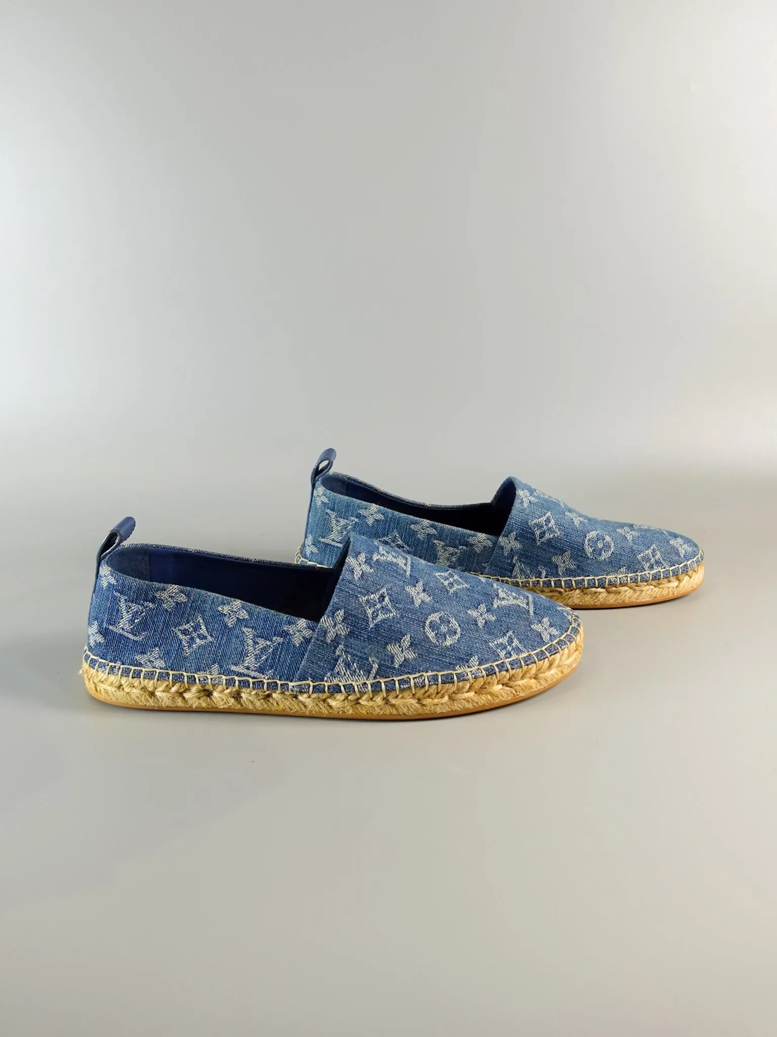 Starboard Denim Espadrille Slip On Shoes Size 40 (26cm)