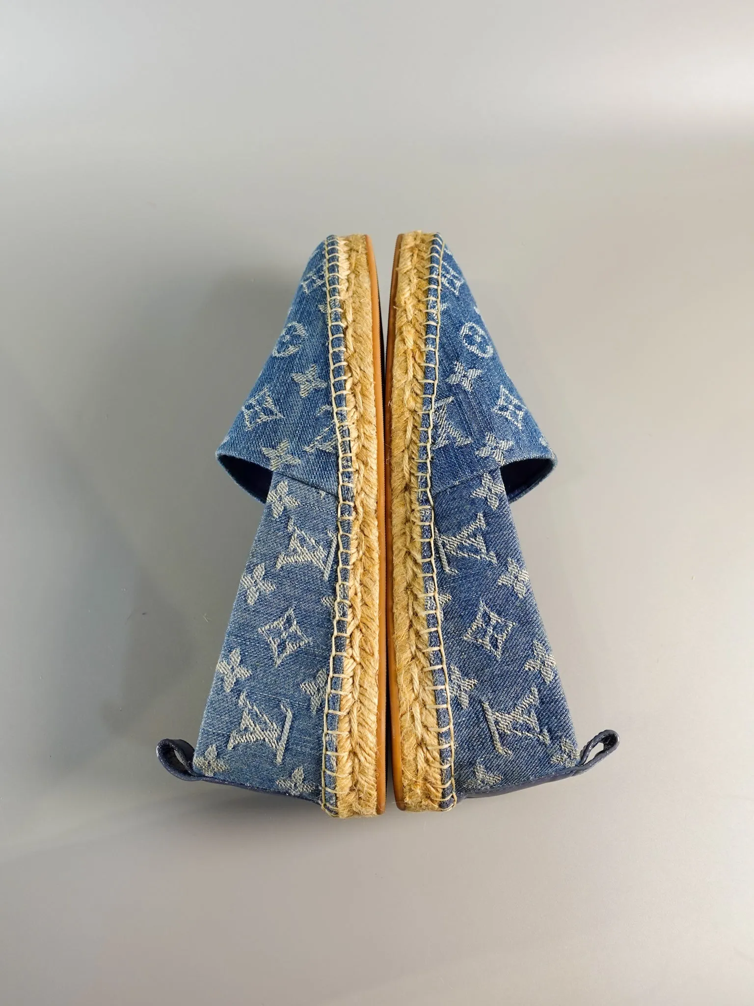 Starboard Denim Espadrille Slip On Shoes Size 40 (26cm)