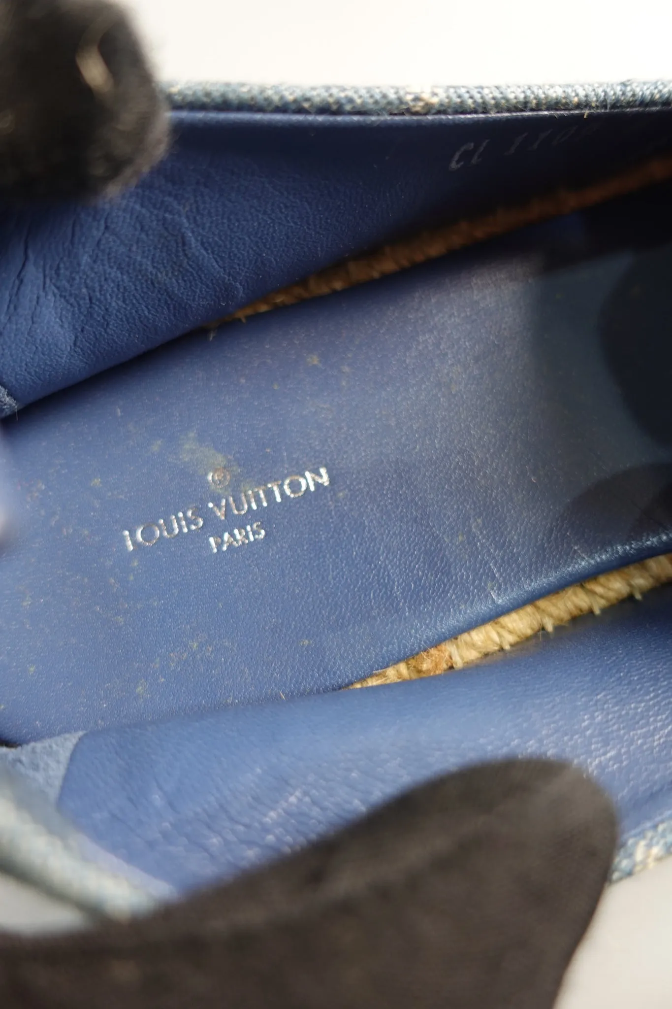 Starboard Denim Espadrille Slip On Shoes Size 40 (26cm)