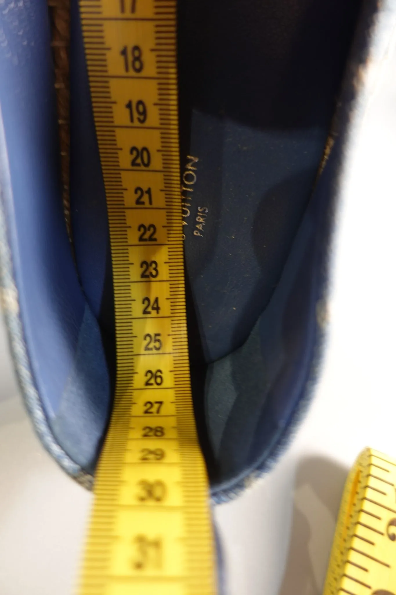 Starboard Denim Espadrille Slip On Shoes Size 40 (26cm)