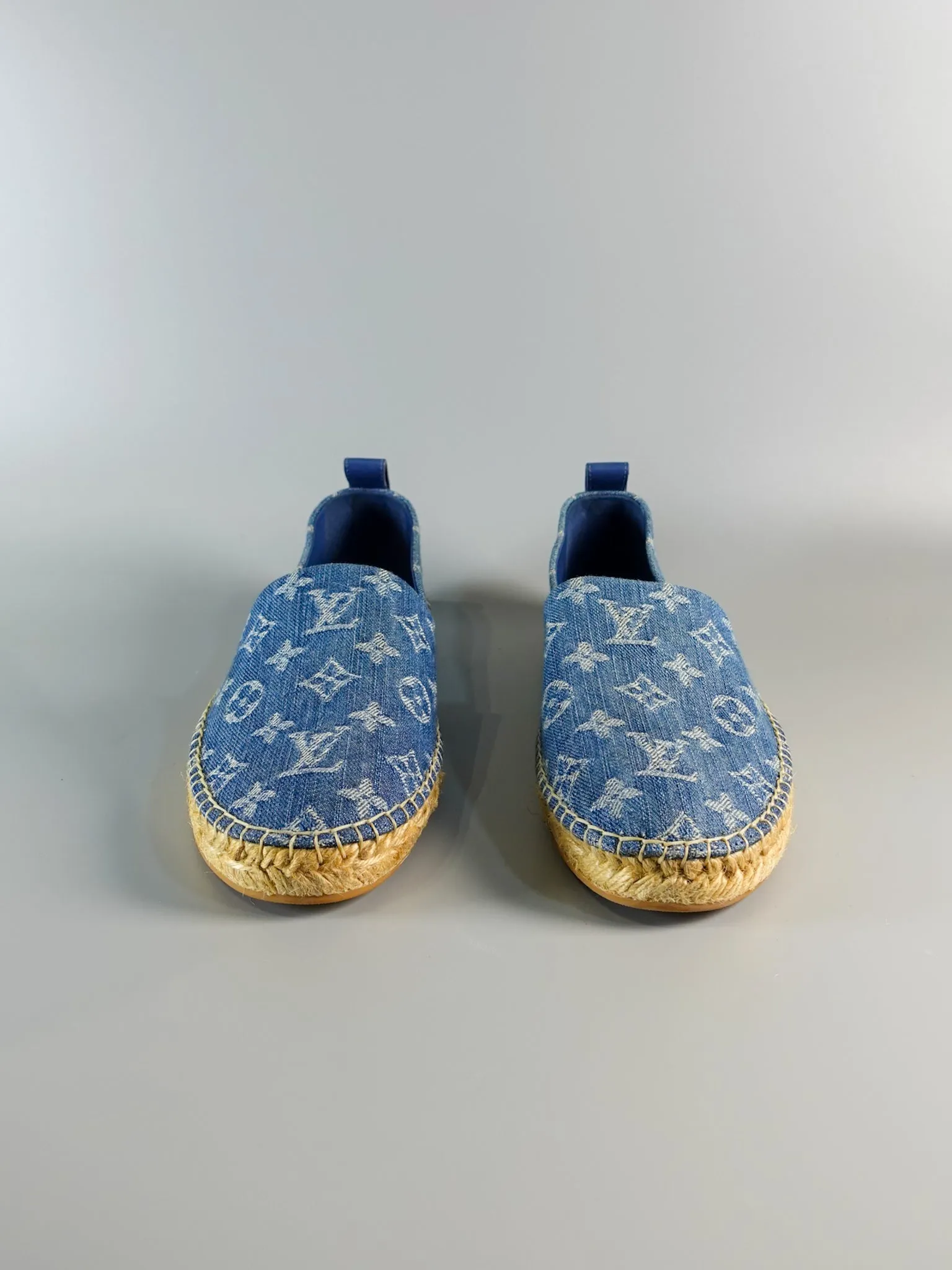 Starboard Denim Espadrille Slip On Shoes Size 40 (26cm)