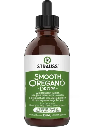 Strauss Smooth Oregano™ Drops 100mL