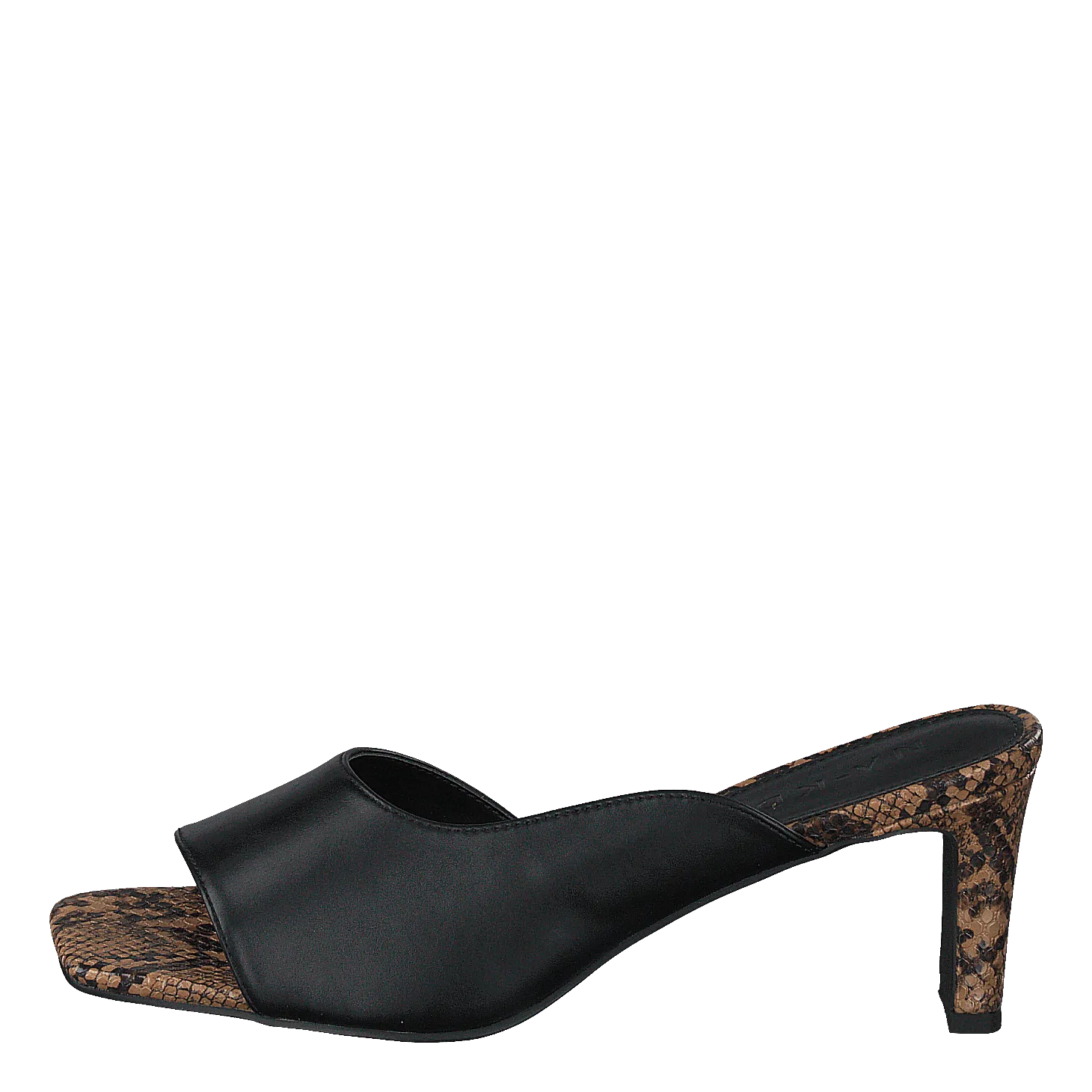 Style Two Tonad Mules Black Snake