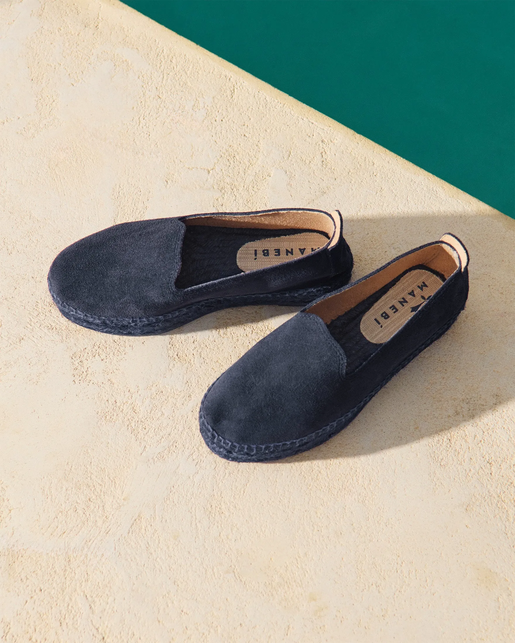Suede Double Sole Espadrilles - R46D0 - Hamptons Patriot Blue On Tone