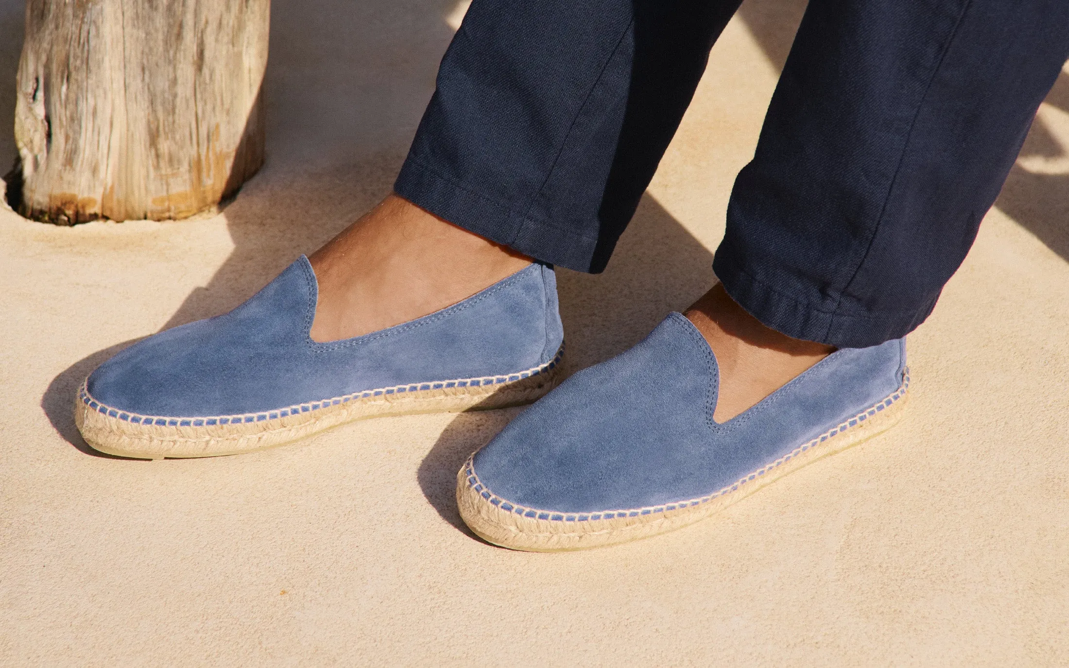 Suede Espadrilles - K14C0 - Hamptons Indigo