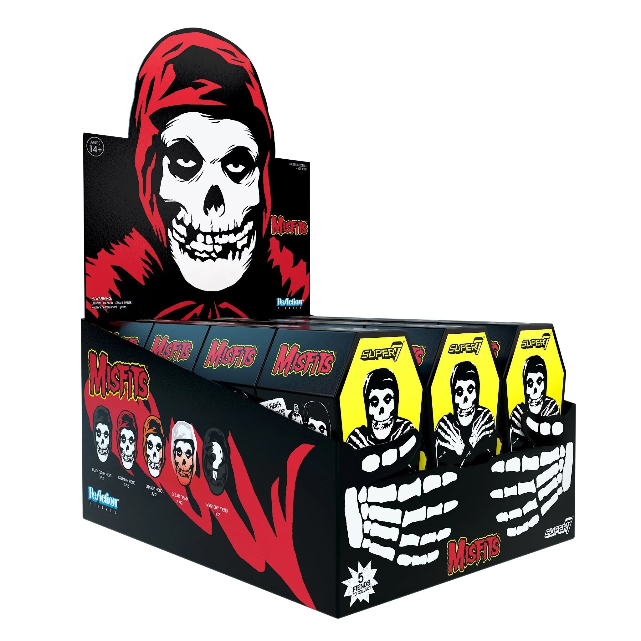 Super7 x MISFITS - MISFITS BLIND BOX WAVE O1 - Blind Box 12 Individual Toys