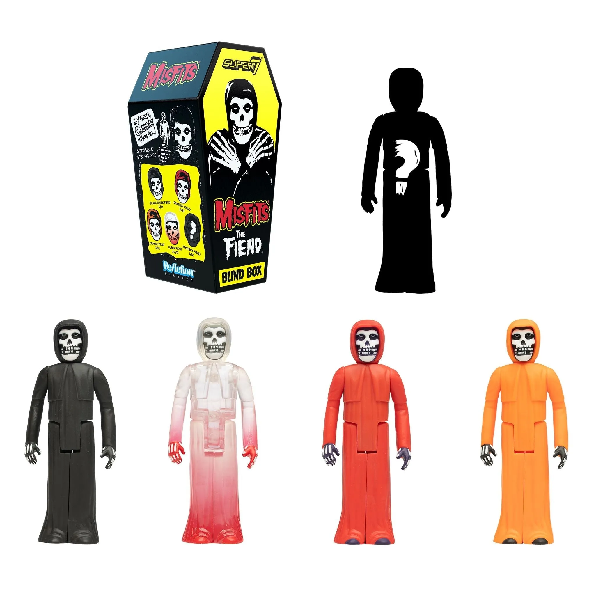 Super7 x MISFITS - MISFITS BLIND BOX WAVE O1 - Blind Box 12 Individual Toys