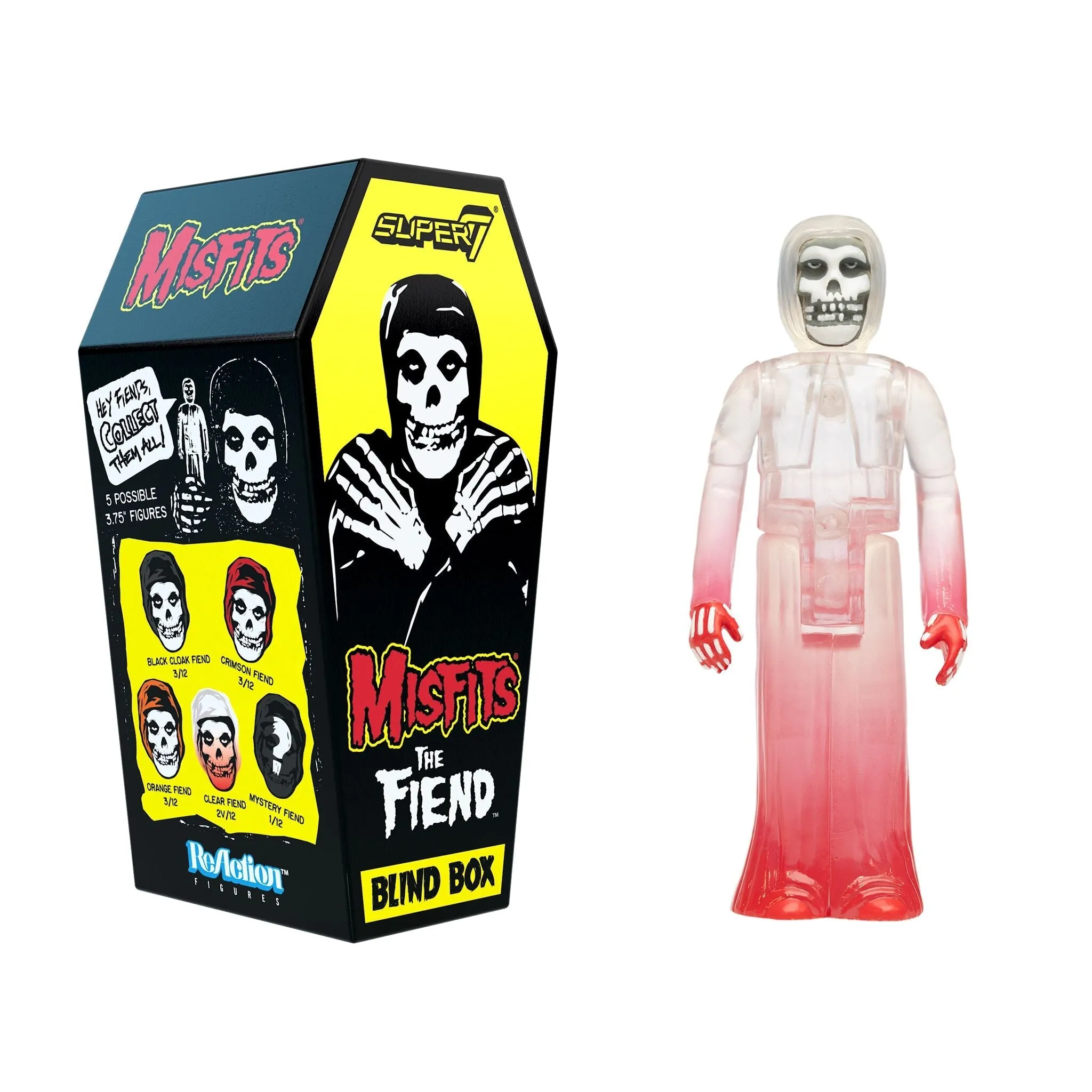Super7 x MISFITS - MISFITS BLIND BOX WAVE O1 - Blind Box 12 Individual Toys