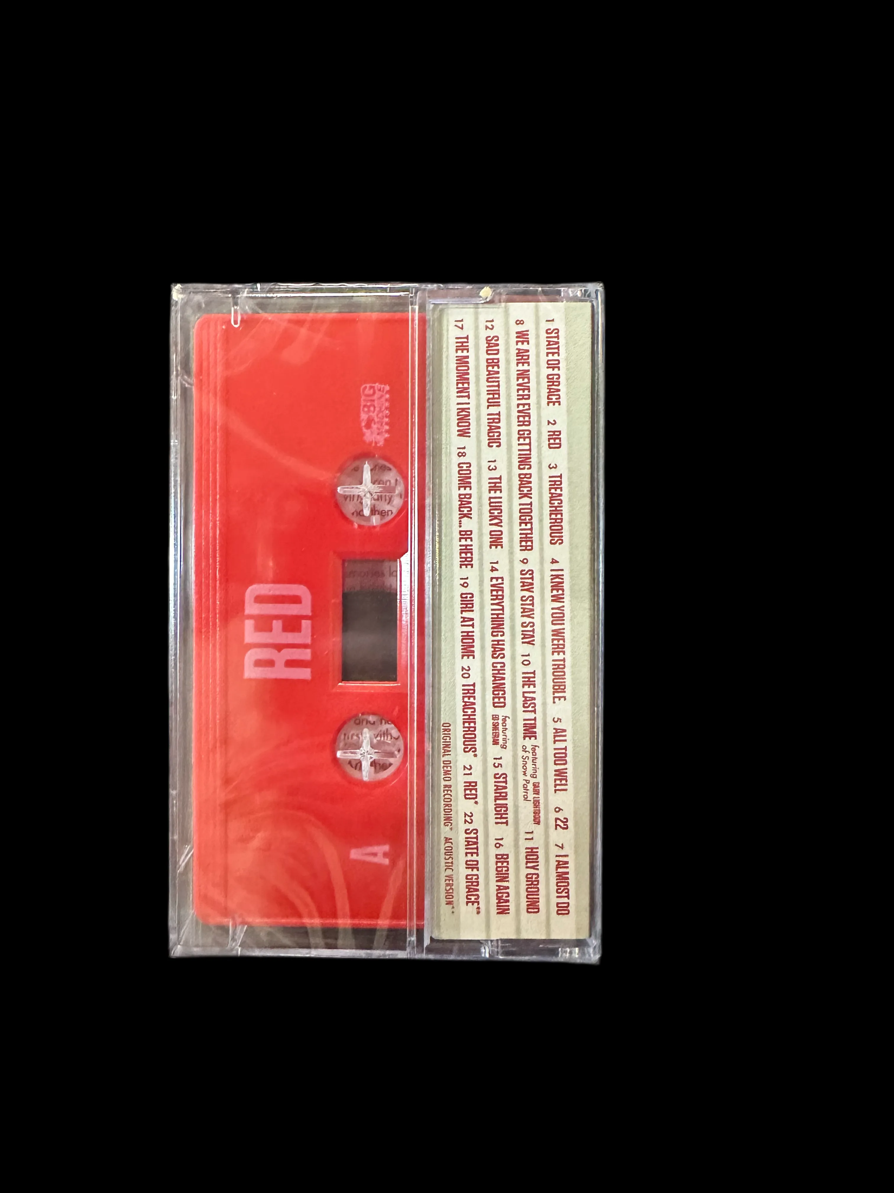 Taylor Swift - RED (2012 VERSION) Cassette *Unofficial Release*