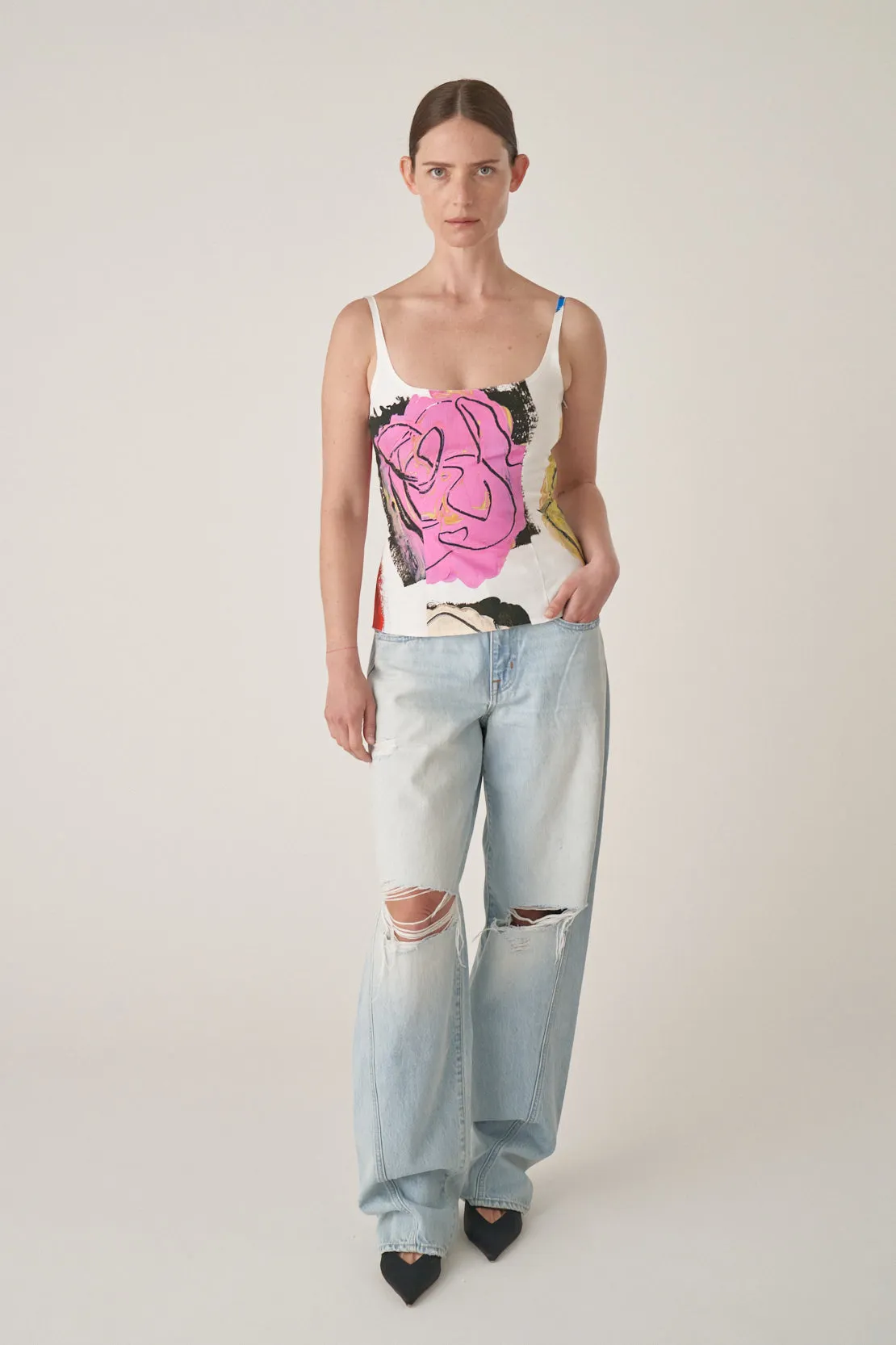 Tess Long Twisted Seam