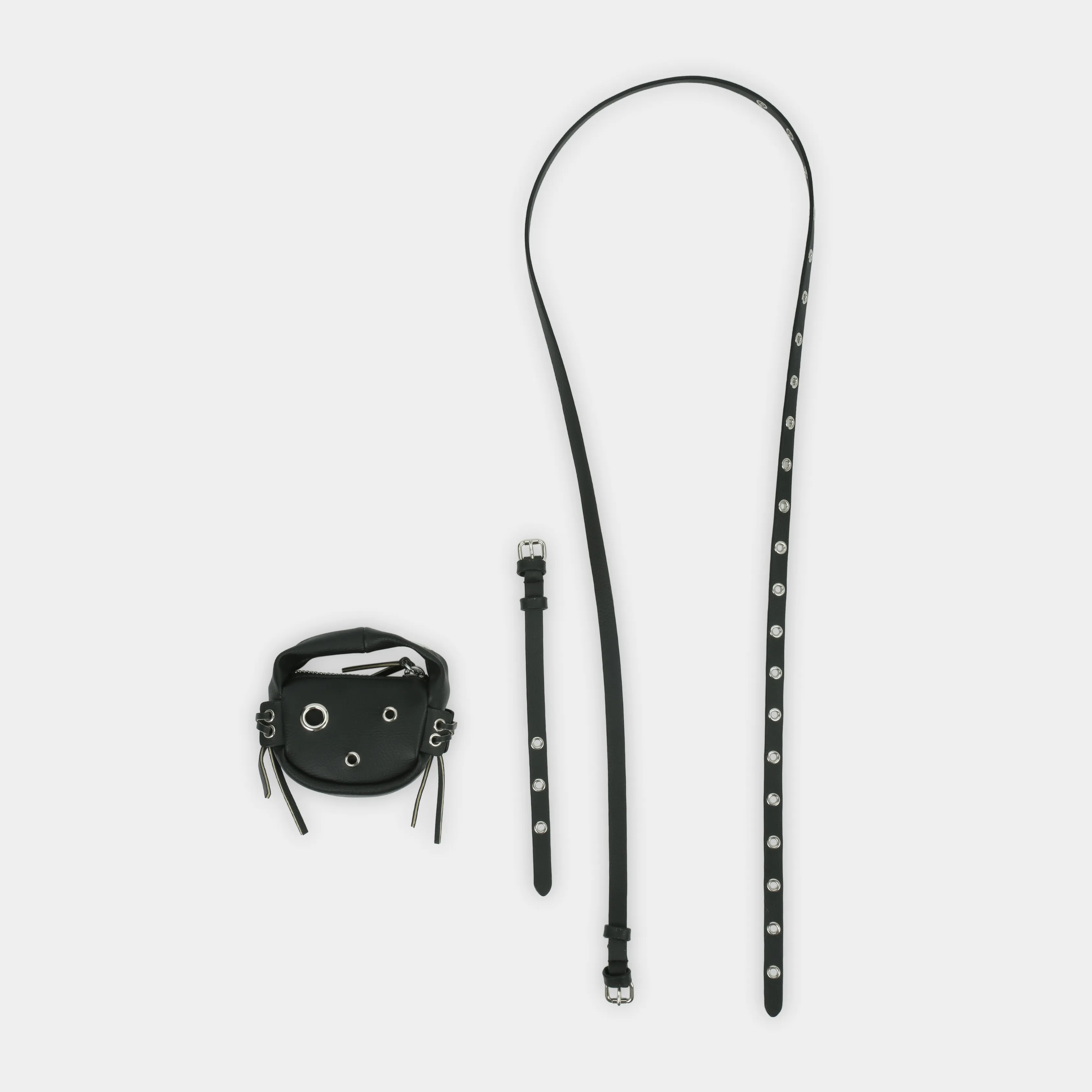 Túi xách MICRO LACE màu xanh bơ