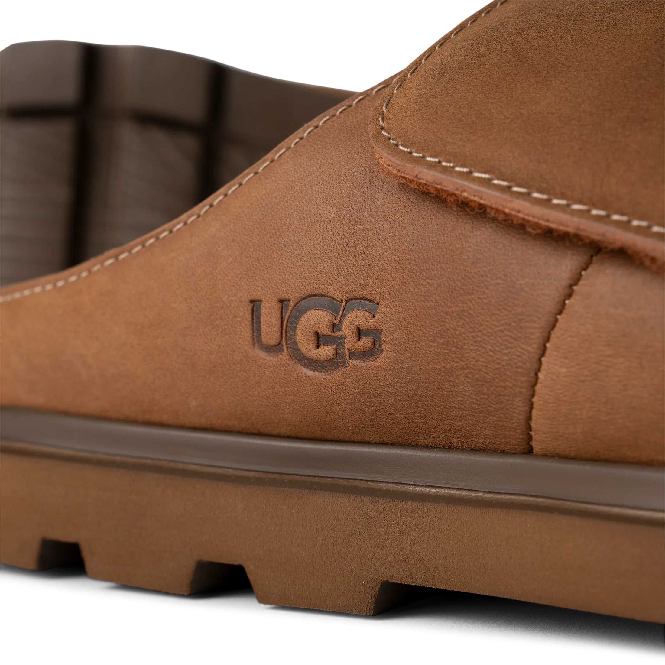 UGG Men's Solano Slide Sandal - Chestnet