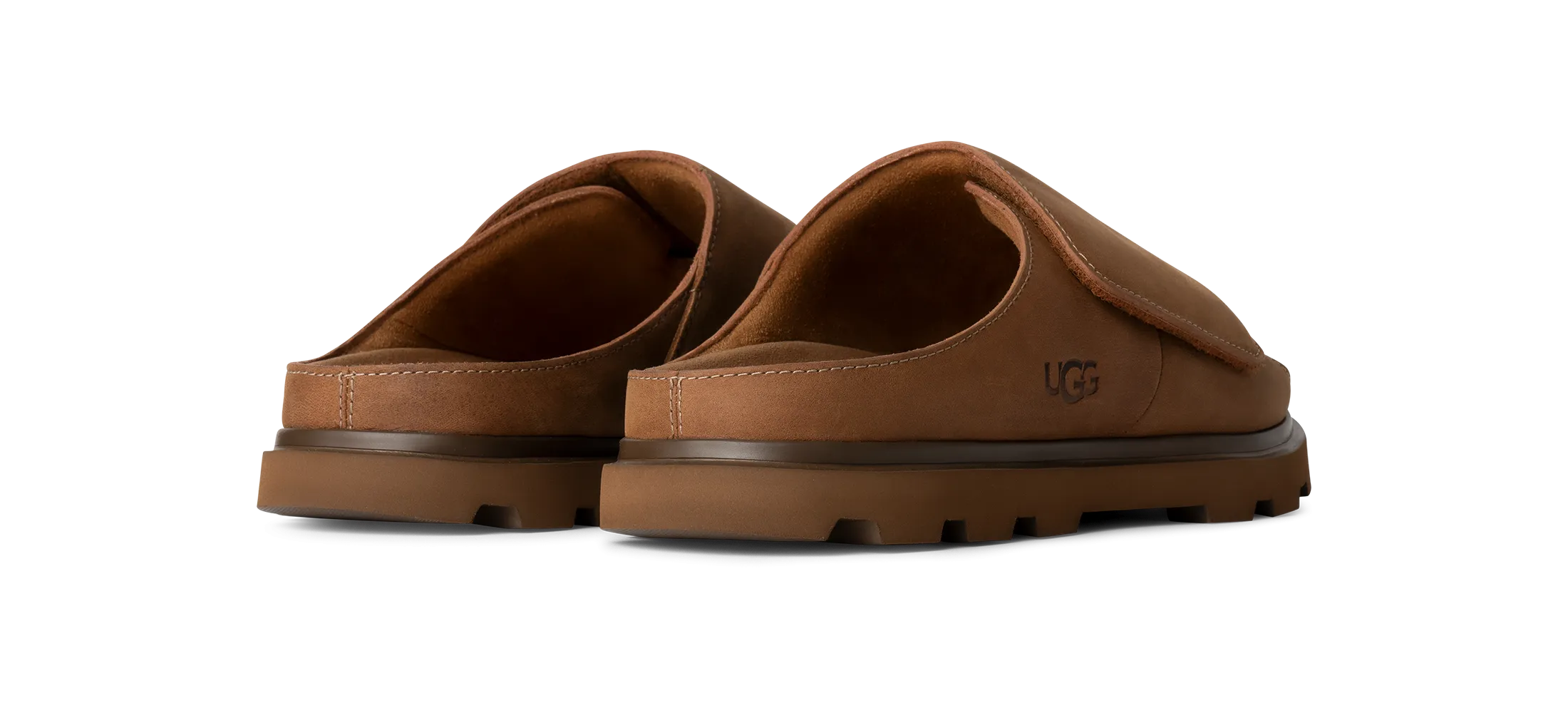 UGG Men's Solano Slide Sandal - Chestnet