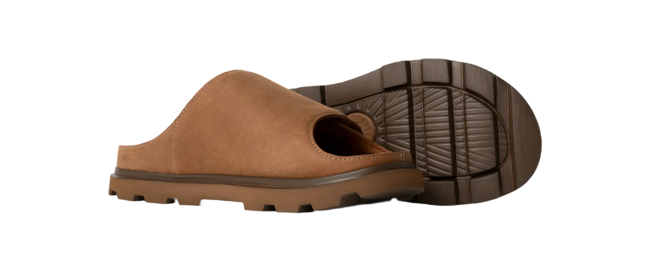 UGG Men's Solano Slide Sandal - Chestnet