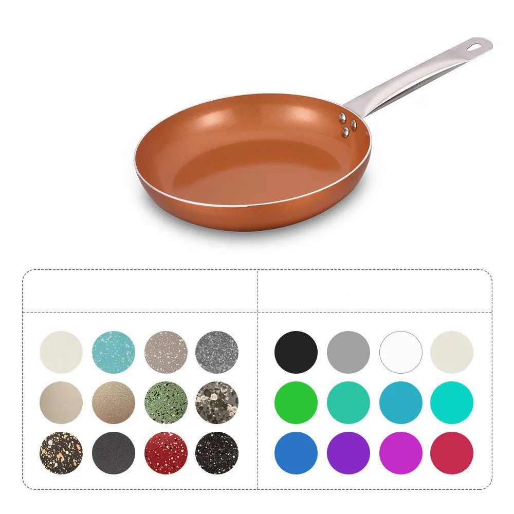 Ujoy Fry Pan Aluminum Non-stick Pan Omelette Fried Steak Frying Pan Household Induction Cooker