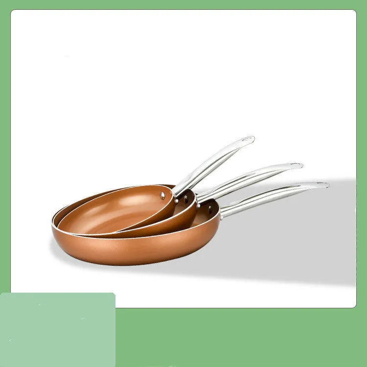 Ujoy Fry Pan Aluminum Non-stick Pan Omelette Fried Steak Frying Pan Household Induction Cooker