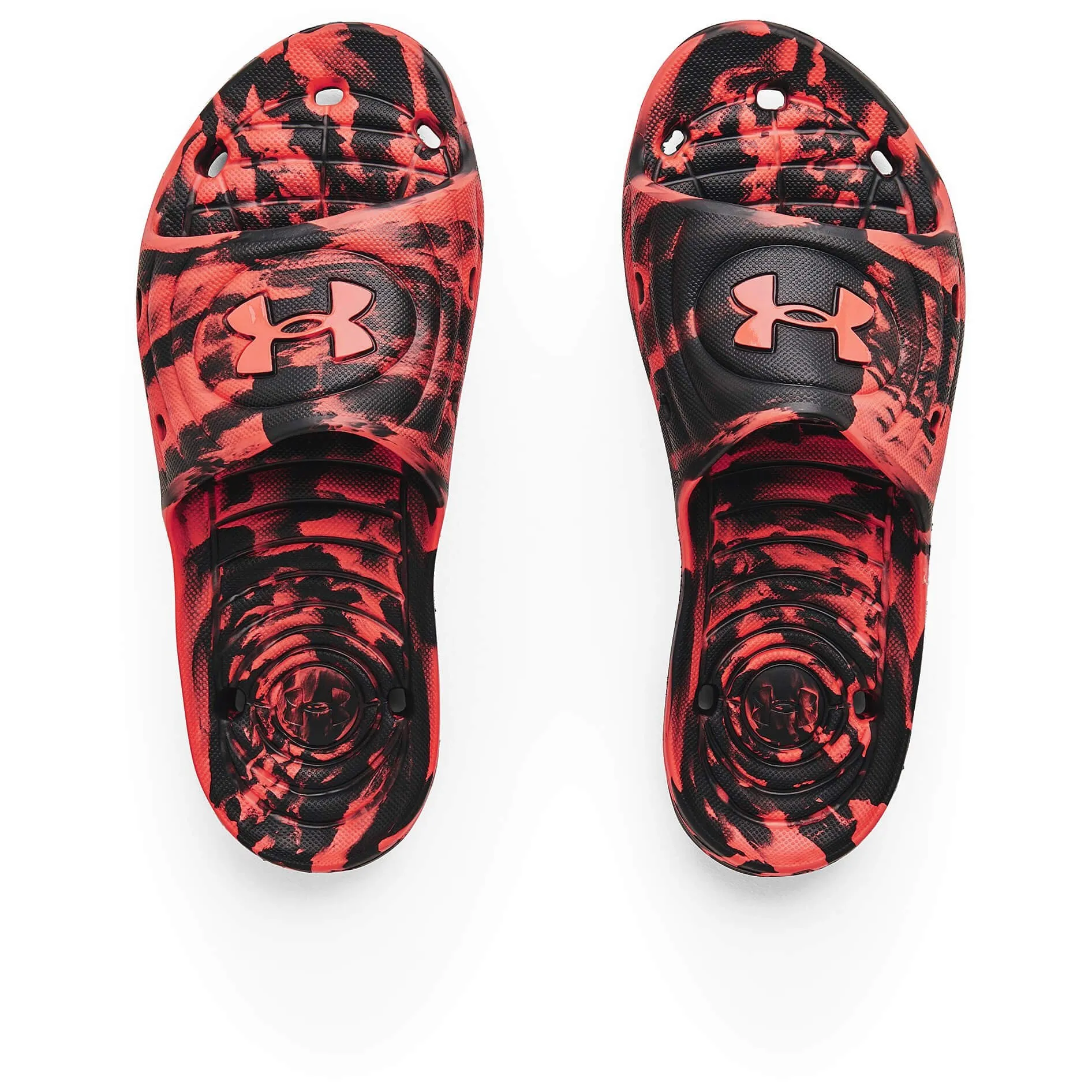 Under Armour Men's UA Locker Camo Slides Black/Beta