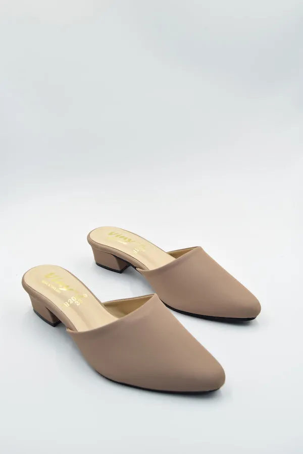 Viny - Women's Low Block Mules