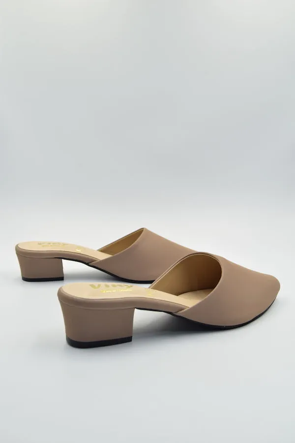 Viny - Women's Low Block Mules