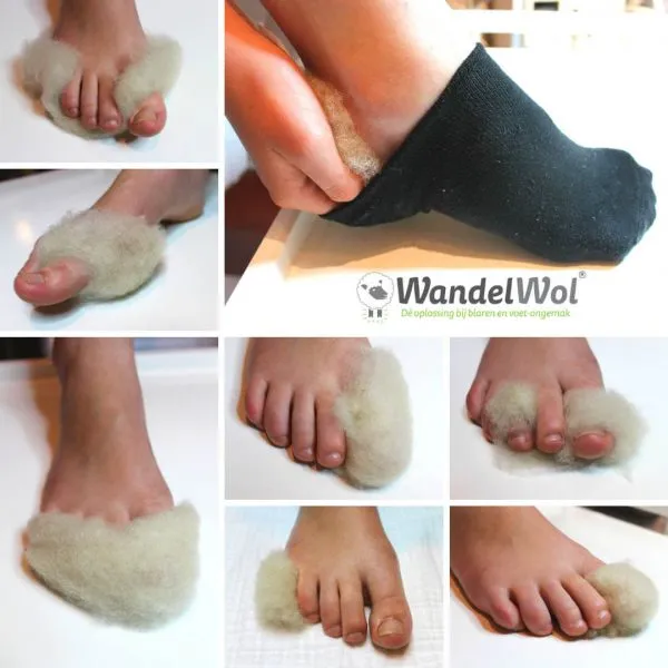 Walking Wool - anti-pressure wool | wool for in your shoes