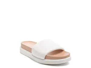 white MOULDED POOL SLIDES