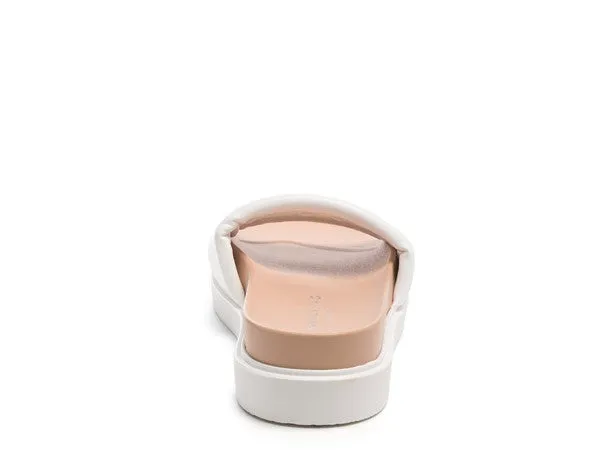 white MOULDED POOL SLIDES