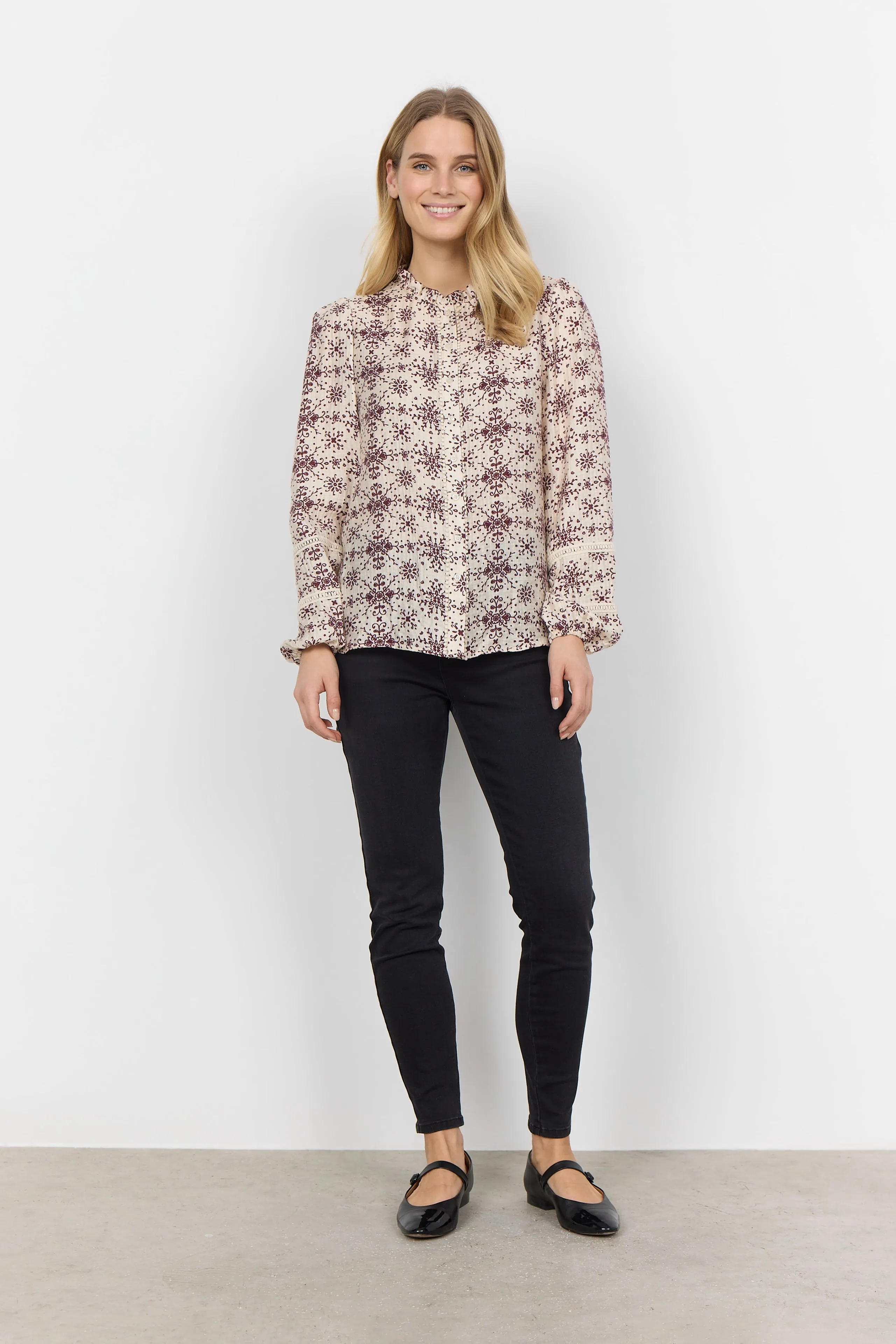 Wine Countryside Blouse