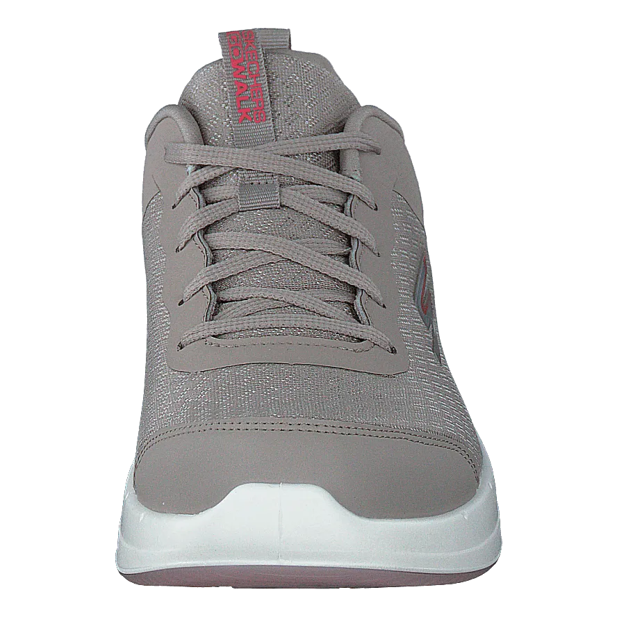 Womens Go Walk Steady Zealous Taupe Coral