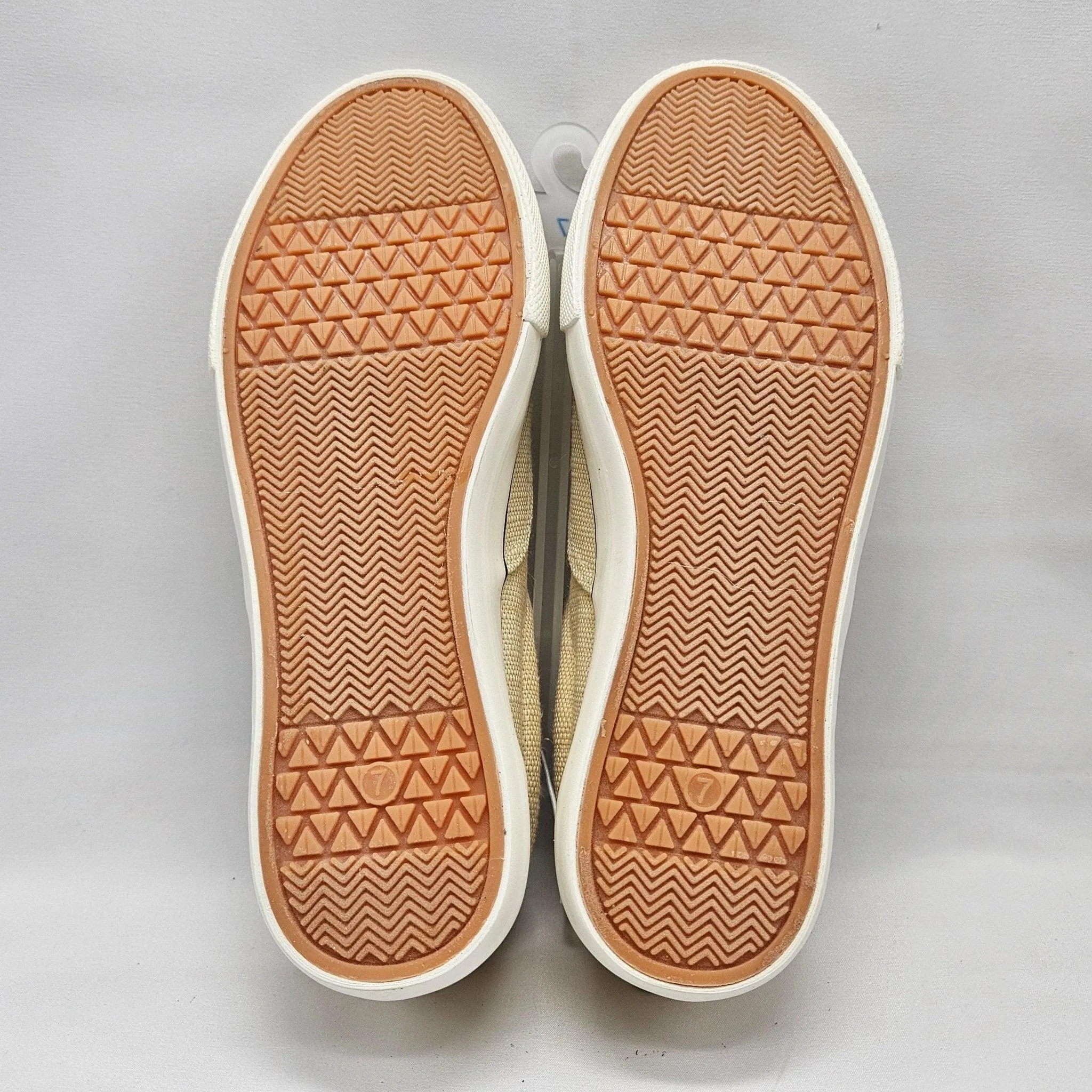 Women's Yellow Canvas Lace Up Shoes