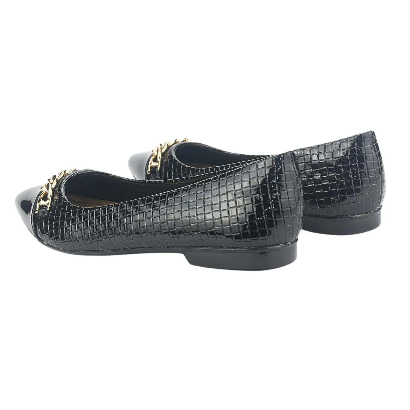 Zapato Chalada Mujer Mercnew-3 Negro Casual