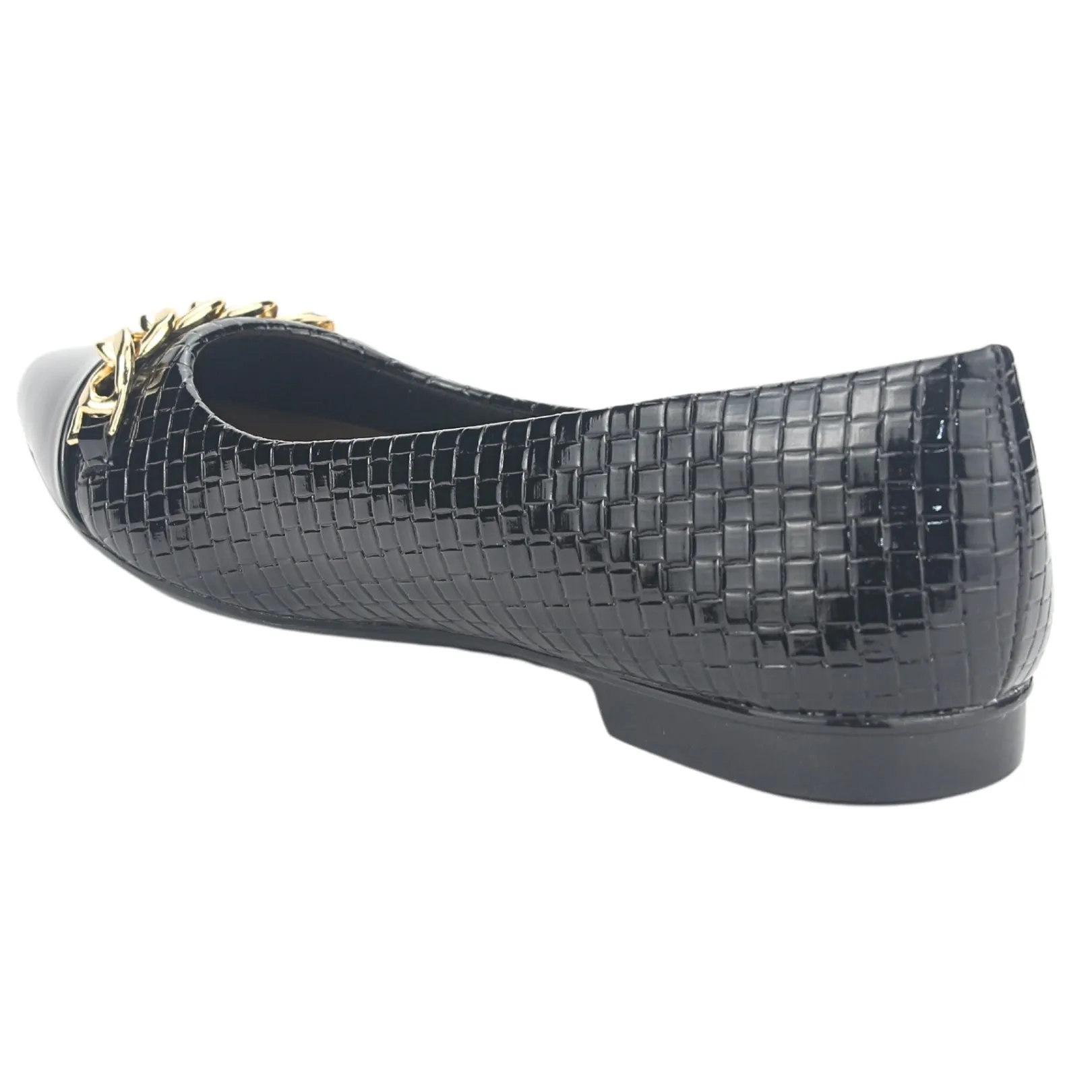 Zapato Chalada Mujer Mercnew-3 Negro Casual