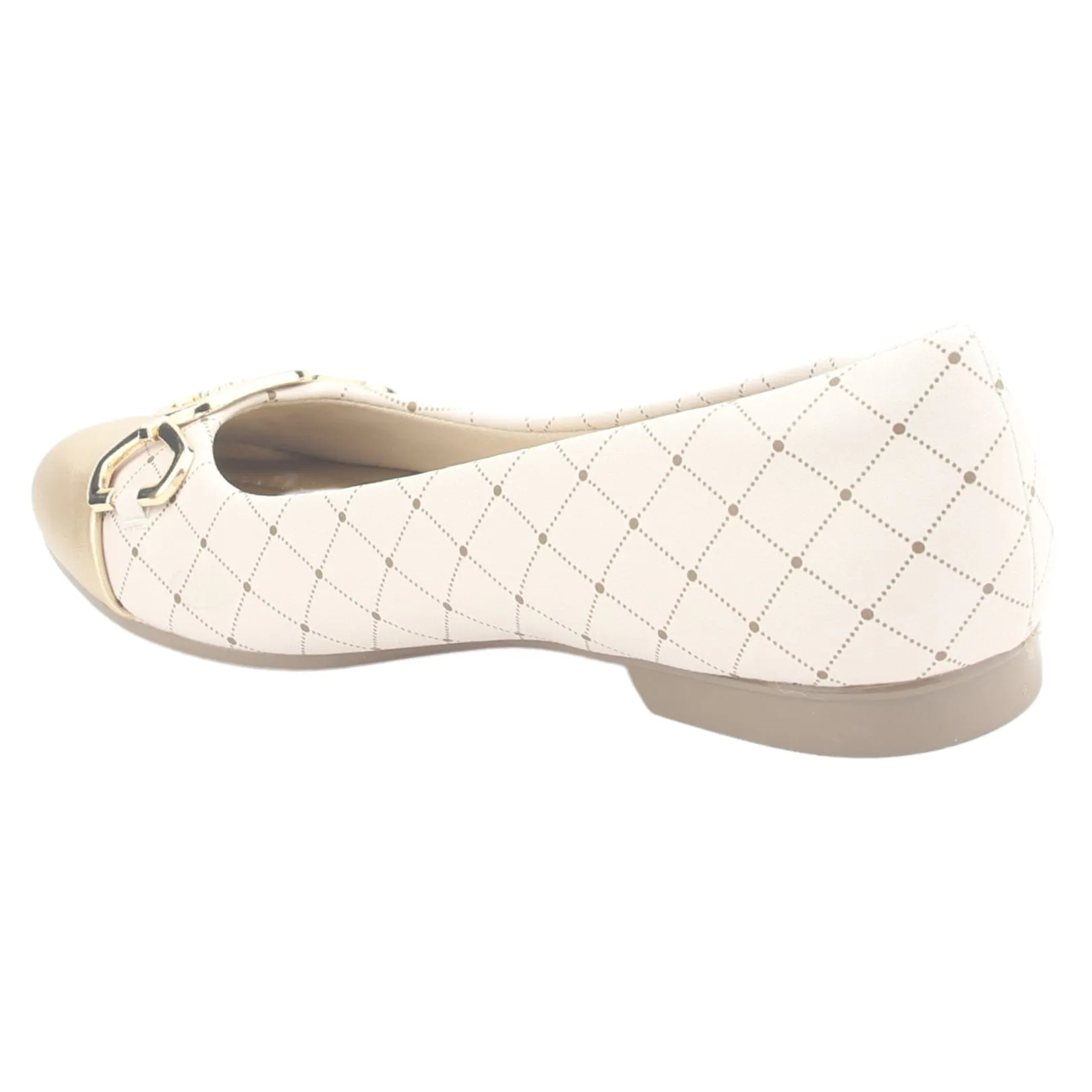Zapato Chalada Mujer Nazzer-2 Dorado Casual