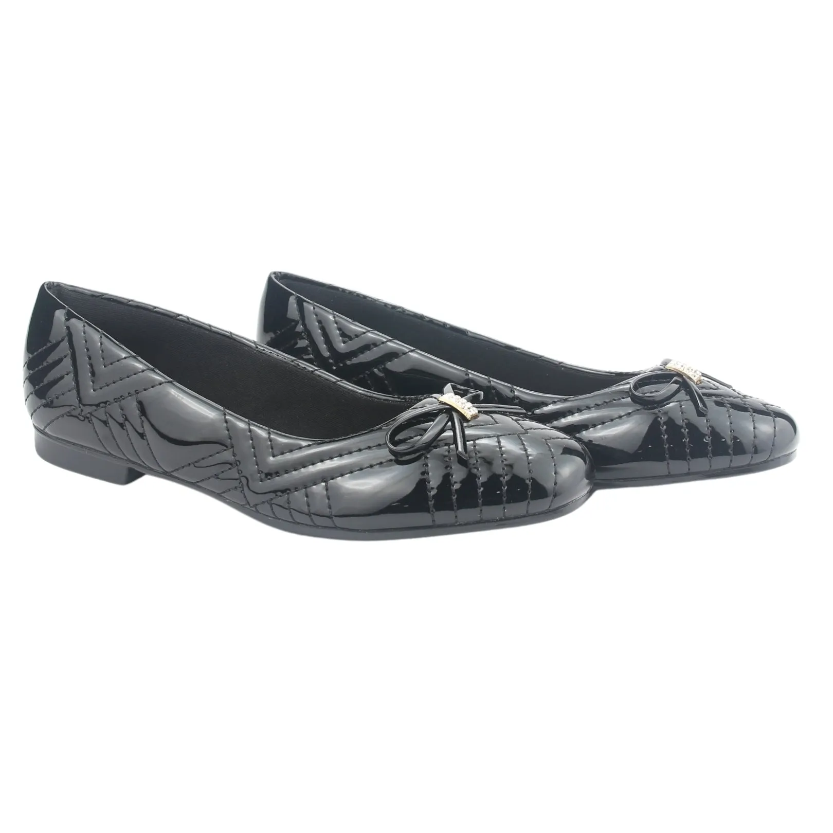 Zapato Chalada Mujer Nazzer-3 Negro Casual