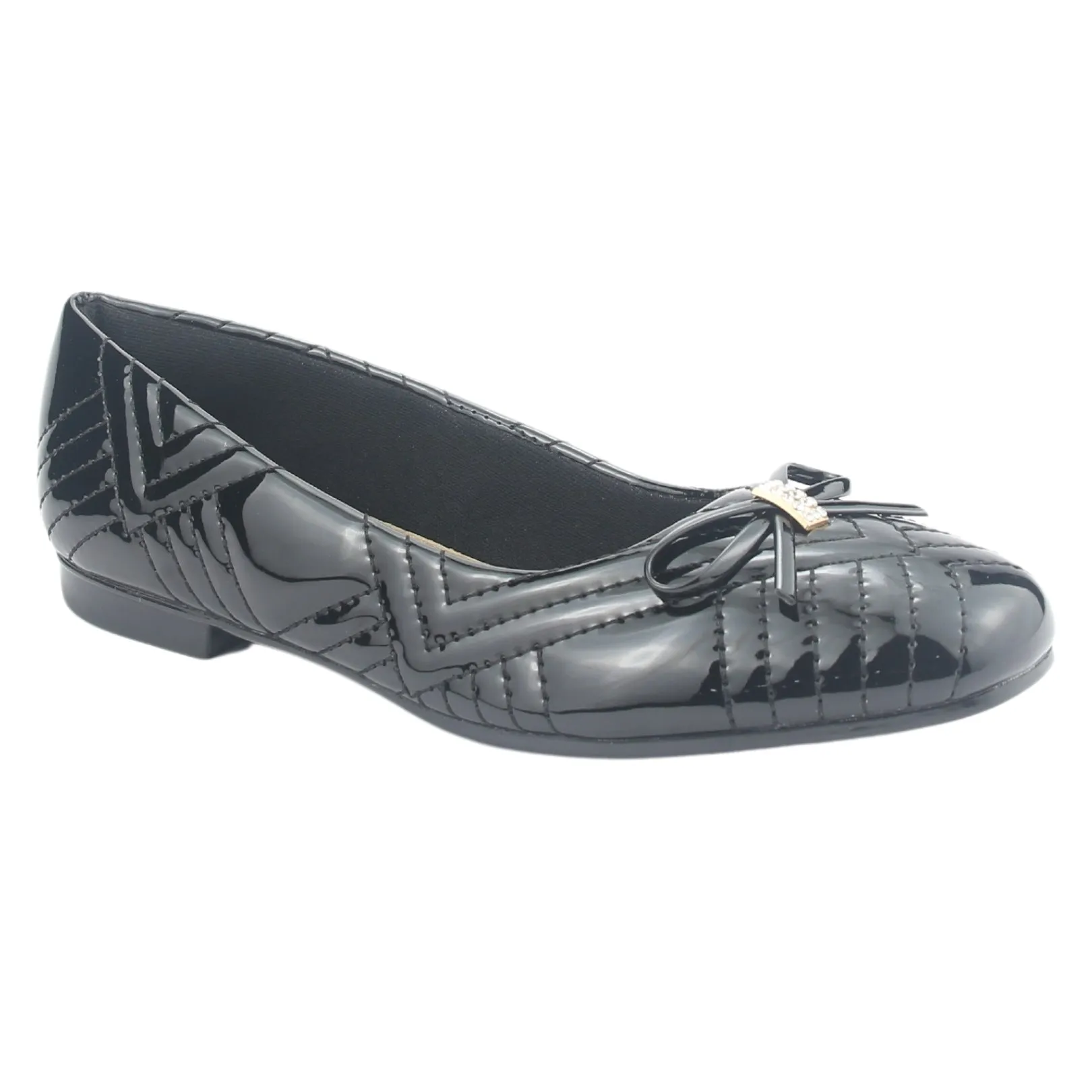 Zapato Chalada Mujer Nazzer-3 Negro Casual