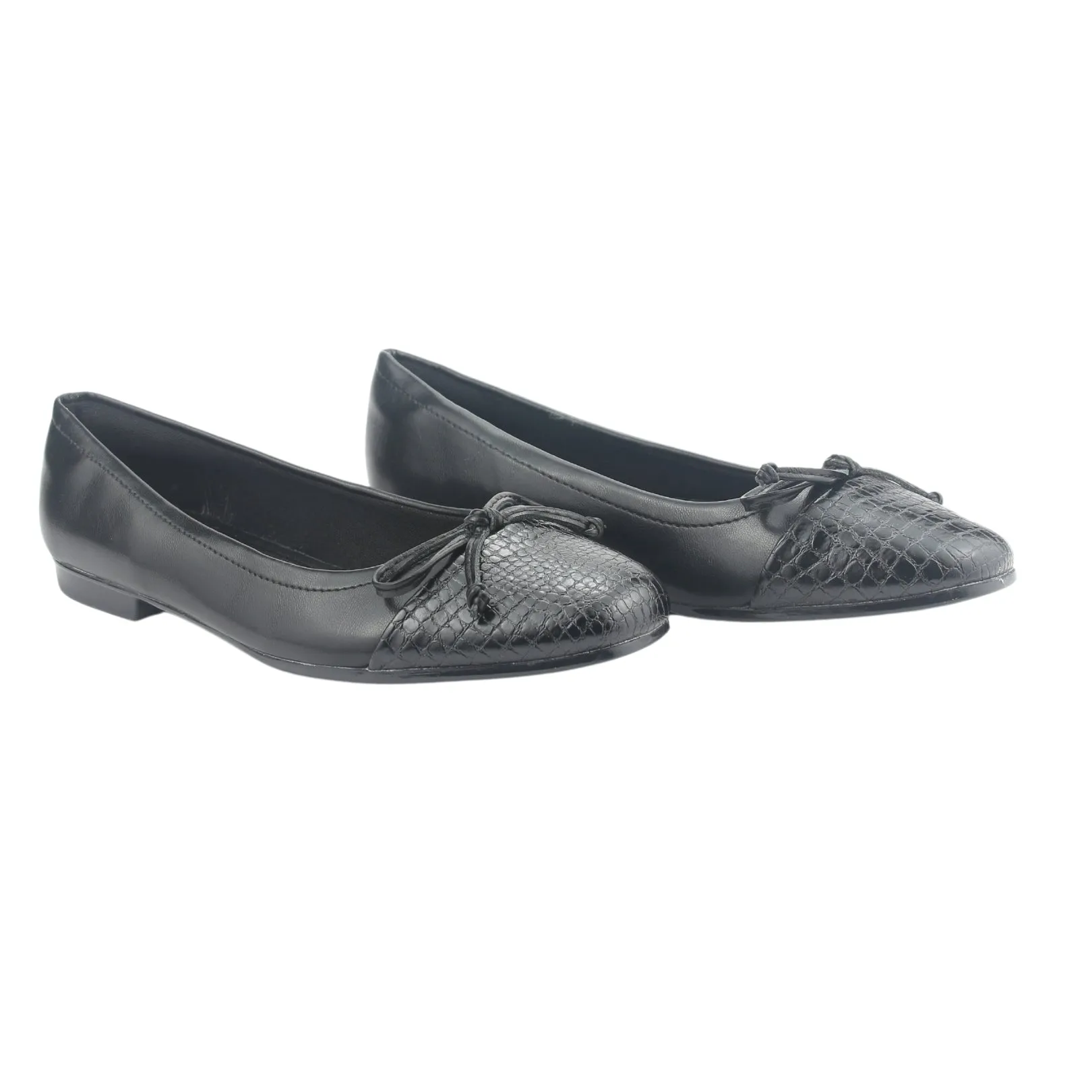 Zapato Chalada Mujer Nazzer-4 Negro Casual